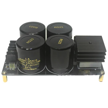 

AAAE Top-50A Single Power Rectifier Filter Board Diy Kits PCB Board 10000UF/50V Large Current for 1969 Amplifier