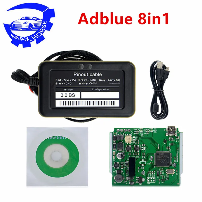 A + качественный эмулятор Adblue 8 в 1 с датчиком NOX евро 6 V3.0 для MAN iveco Renault DAF Scania fod bnz v
