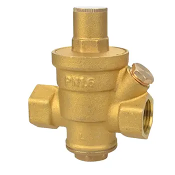 

4/6 points Brass Water Pressure Reducing Maintaining Valves Regulator Mayitr Adjustable Relief Valves With Gauge Meter 85*63mm