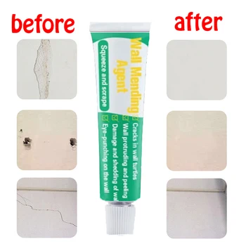 

20ml Wall Mending Agent Wall Repair Cream Grout Sealing Tile Grout Gap Repair Cream Construction Tool for Peeling Graffiti Walls