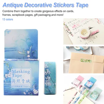 

Ancient Paper Tape Adhesive Tape DIY Scrapbooking Sticker Label Masking Tape