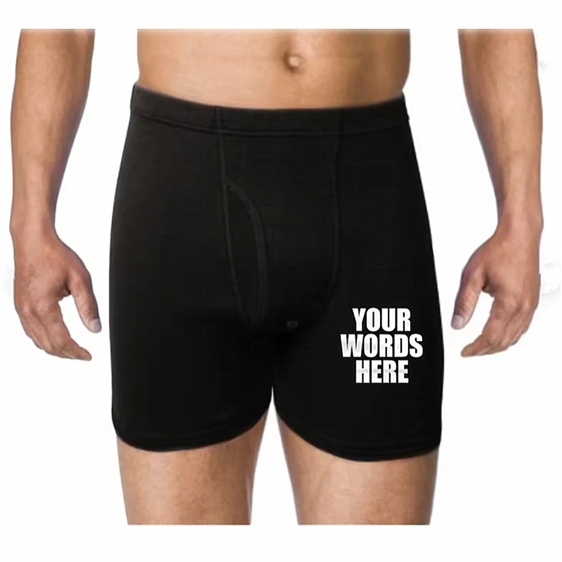Personalized Mens Underwear Funny Gift For Him Boyfriend Husband Groom  Anniversary Valentines Day Mens Boxer Briefs Underwear - Party Favors -  AliExpress