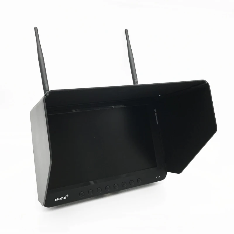 40CH 5,8G 9 дюймов 1024x600 HD FPV монитор HD порт встроенный в 1800MAH литий-ионный аккумулятор для FPV Мультикоптер для QAV250 гоночный Дрон