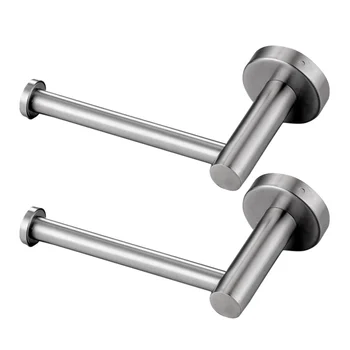 

2pcs Tissue Holder Stainless Steel Tissue Shelf Towel Bracket for Bathroom Home Toilet