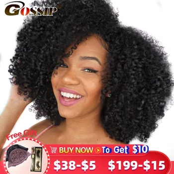 

Kinky Curly Hair Bundles 100% Human Hair Bundles Brazilian Hair Weave Bundles Afro Kinky Curly Hair 1/3/4 Bundles Remy Hair