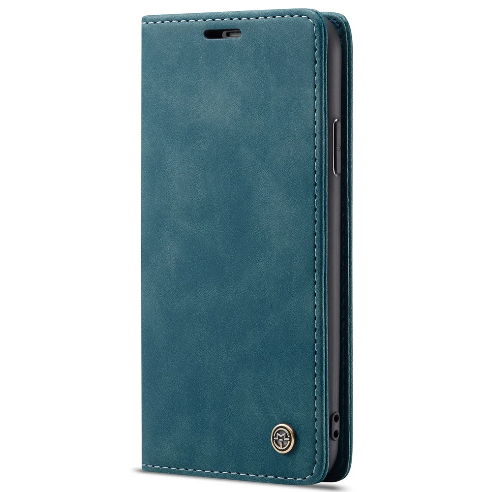 blue LAPOPNUT чехлы для телефонов для Iphone X, Xr, Xs, Max, 7, 8 Plus, Apple, 6, 6s, 5, SE, 5S, классический кожаный флип-кошелек, подставка для карт, однотонная цветная крышка - Цвет: blue