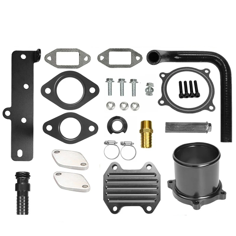 6.7L кулер Cummins EGR и Дроссельный клапан Delete Kit для 2013-18 Dodge Ram