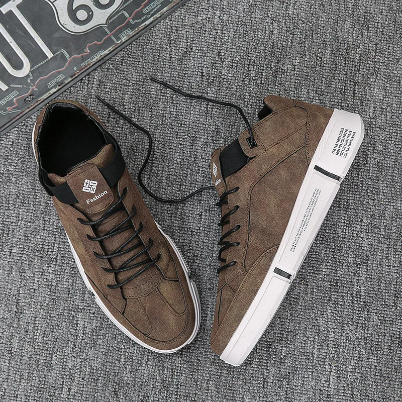 Casual-Shoes Flats Male Sneaker Spring Fashion Light Lace-Up-Footwear Nine Oclock 