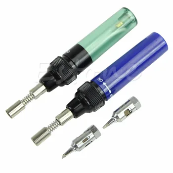 

Butane Blow Torch Gas Soldering Solder Iron Gun Cordless Welding Pen Burner 8ml