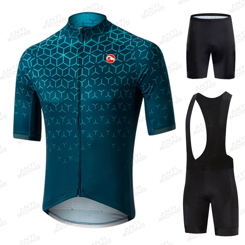2021 Cycling Jersey Set Pro Team Clothing Maillot Clothes Bib Shorts Men Bike Ropa Ciclismo Triathlon | Спорт и развлечения