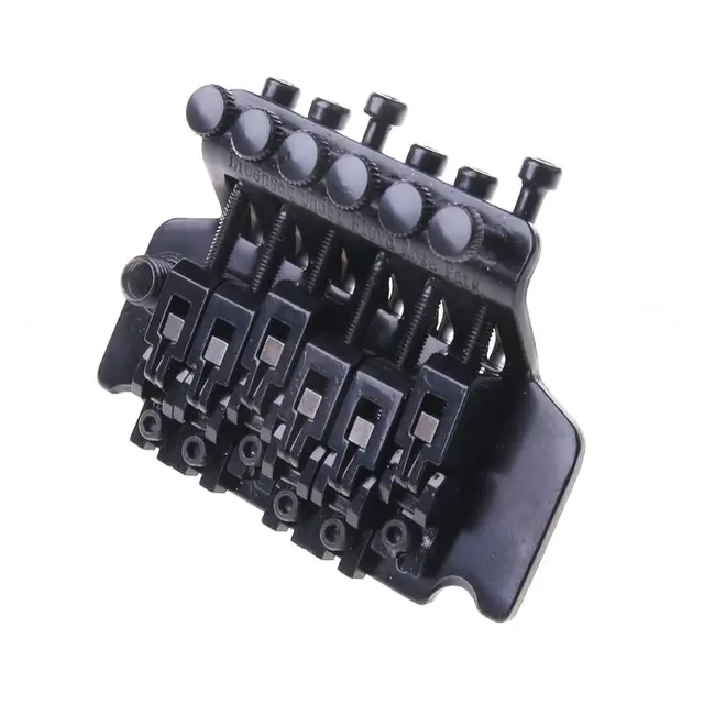 2021 Top Floyd Rose Double Locking Tremolo System Bridge for Electric Guitar Parts Black