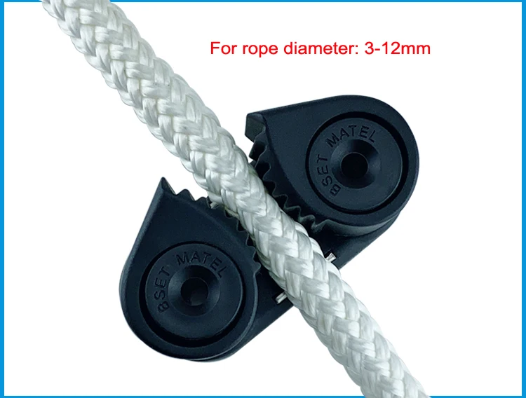 跨境现货 双尼龙滚珠夹绳器卡线器夹绳板 普拉提健身器械