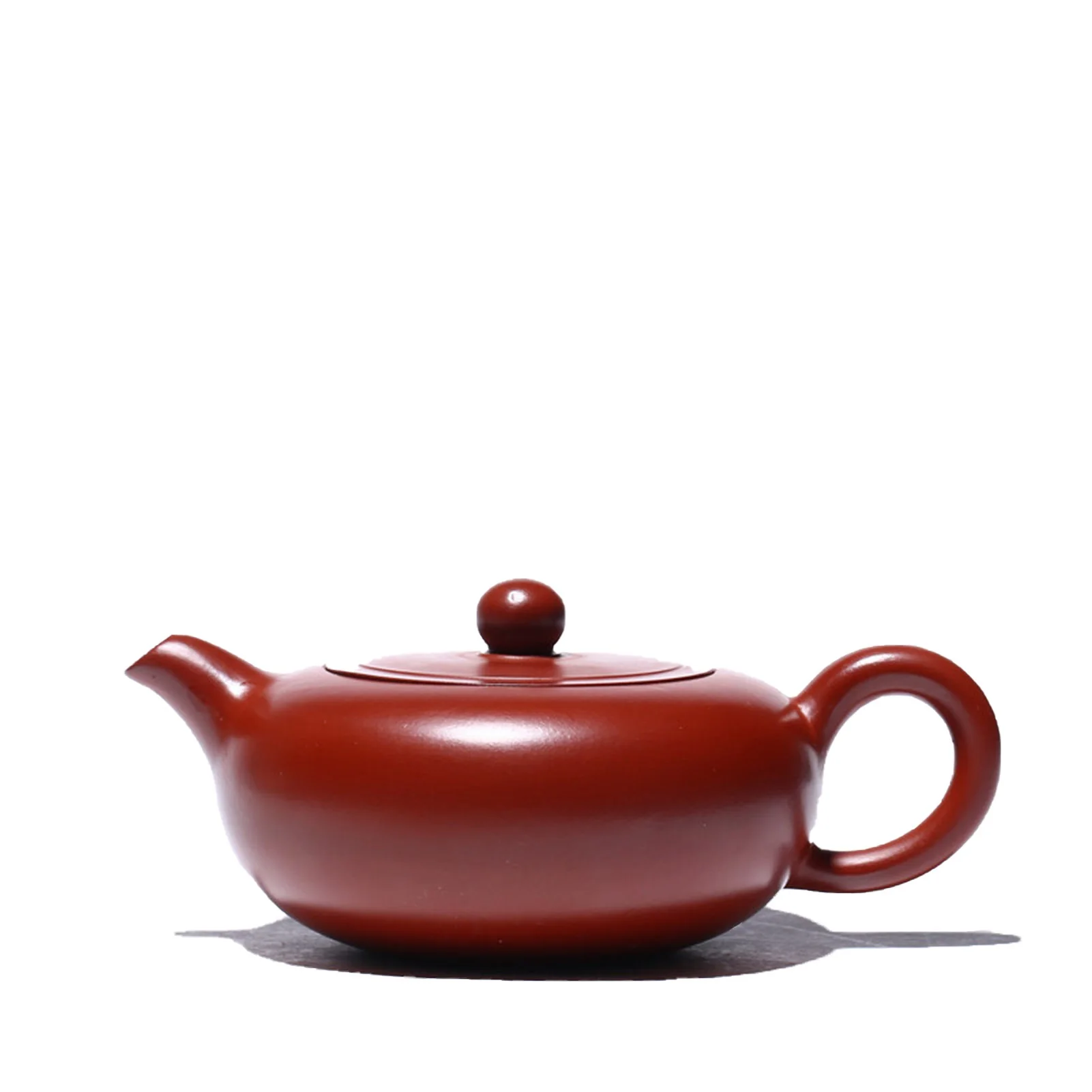 Zisha pot original mine red robe flat rhyme tea set gift teapot | Дом и сад