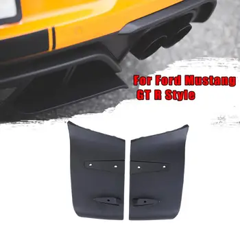 

1 Pair ABS Rear Bumper Lip Air Diffuser Valance Foil Kit For Ford For Mustang GT Model 2018-2019