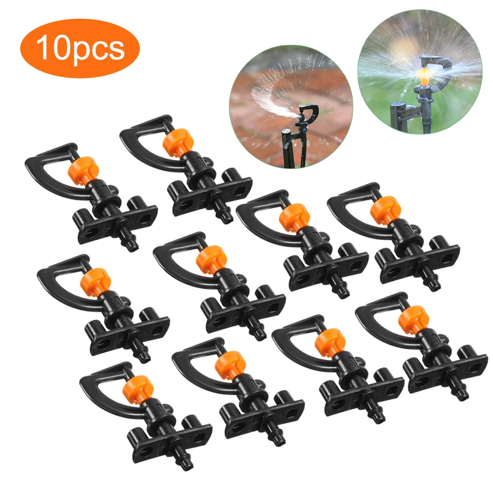 

Mini 360 Degree G Type Rotating Refraction Sprinklers Refract Water Saving Atomizing Nozzle Garden Irrigation Lawn Spray Head