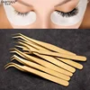 Eyelashes Tweezers Stainless Steel For Lashes Extension Makeup Tools Nail Art Accessories Rhinestone Picker Tools 4