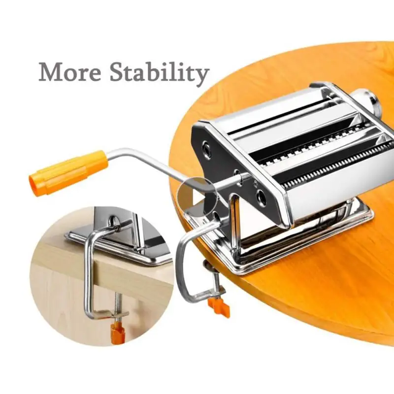 Manual Noodle Press Machine Hand Crank Pasta Maker Rolling Machine