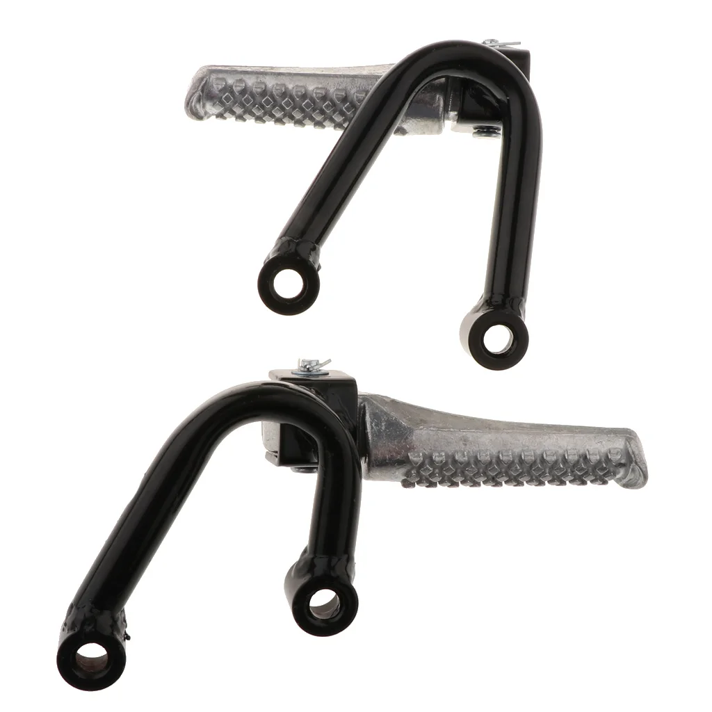 1 Pair Motorcycle Footpegs Rear Passenger Foot Pegs Foot Rests Pedal Bracket Mount Universal Aluminum 1 Pair Motorcycle Footpegs Rear Passenger Foot Pegs Foot Rests Pedal Bracket Mount Universal Aluminum