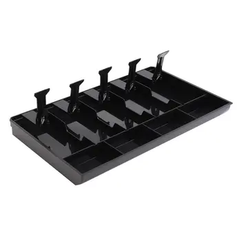 

Ultralight 5 Grids Money Cash Coin Register Insert Tray Replacement Cashier Drawer Storage Cash Register Tray Box Classify Store