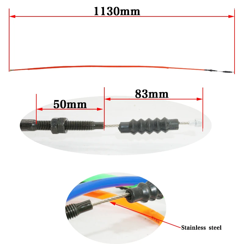 Шнур сцепления для мотоцикла zongshen NC250cc BOSUER M2 M4 KEWS K16 K18 KAYO K6 T6 для беговых мотоциклов