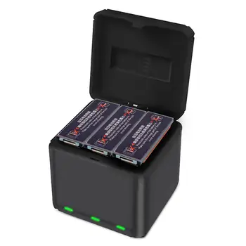 

QC3.0 Fast Charging Dragging Three Charger Type Storage Box For DJI OSMO Drone Battery Charger Charger HUB