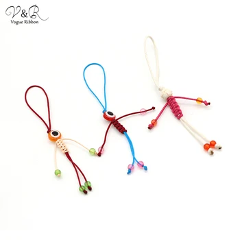 

DIY Materails DIY Handmade Jewelry Making Beaded Cord Charms Pendants Hang Decorations Key Ring Fashion Accessories DIY-130