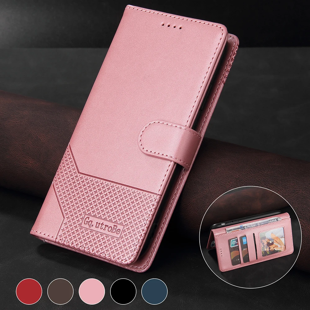 Luxury Leather Cover for Samsung Galaxy Note 8 9 10 20 S8 S9 S10 S20 Plus S21 Ultra S20 FE A12
