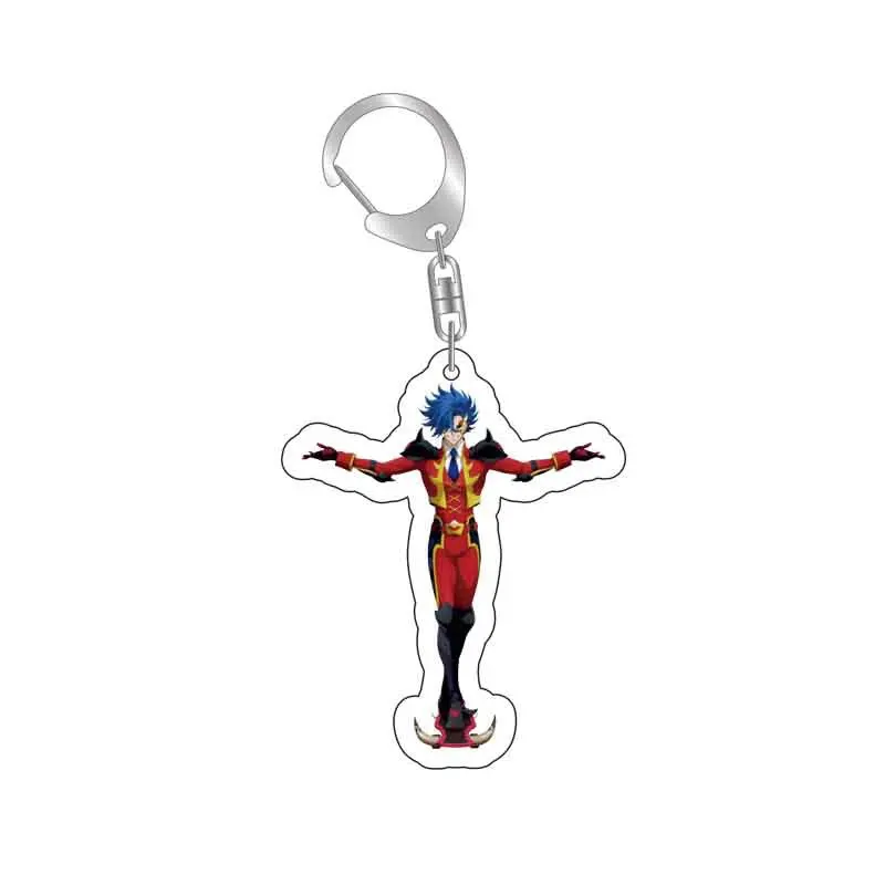 Anime SK8 The Infinity Key Chains Reki Kyan Langa Hasegawa Cosplay Acrylic Double Sided Keychain Keyring Pendant Prop Jewelry