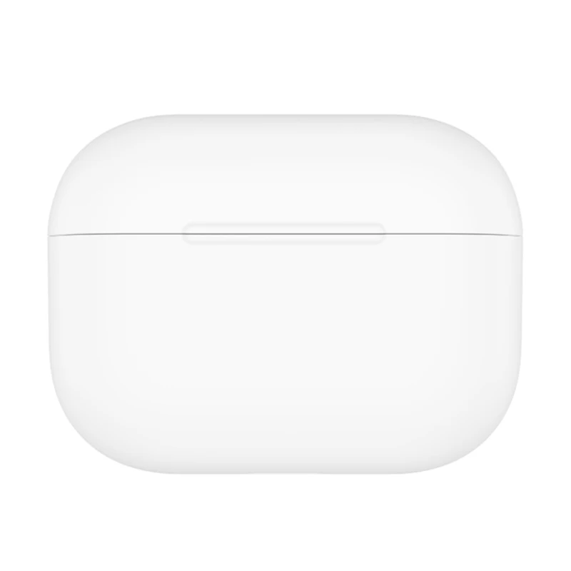 360 защитный ультратонкий чехол для Apple Airpods Pro, мягкий силиконовый чехол для Air Pods 3, зарядная док-станция, защитный чехол - Цвет: white