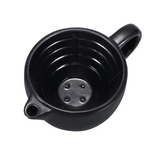 Бритвенная кружка, заполненная горячей водой, всегда согревает ее большой размер чаши ручной работы керамическая чашка