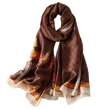 

Women Scarf Plaid Long Shawl Winter Warm Soft Scarves Female Shawls Wrap Ladies Elegant hijab Wraps head scarves