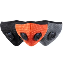 1 шт. противопылезащитная маска для лица и рта дышащая маска с клапаном защищенная фильтрованная Подарочная сменная фильтрующая крышка с активированным углем