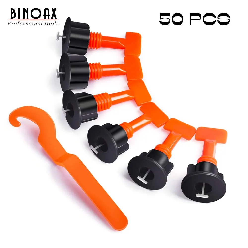 Tile-Spacers Plier Locator Leveler Wall-Tile Flooring Carrelage 50pcs 