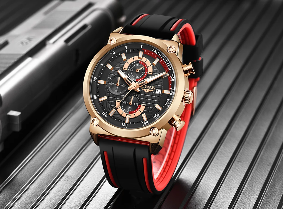 Reloj Hombre LIGE часы мужские s кварцевые часы Топ бренд Роскошные модные спортивные часы водонепроницаемые мужские часы Relogio Masculino+ коробка