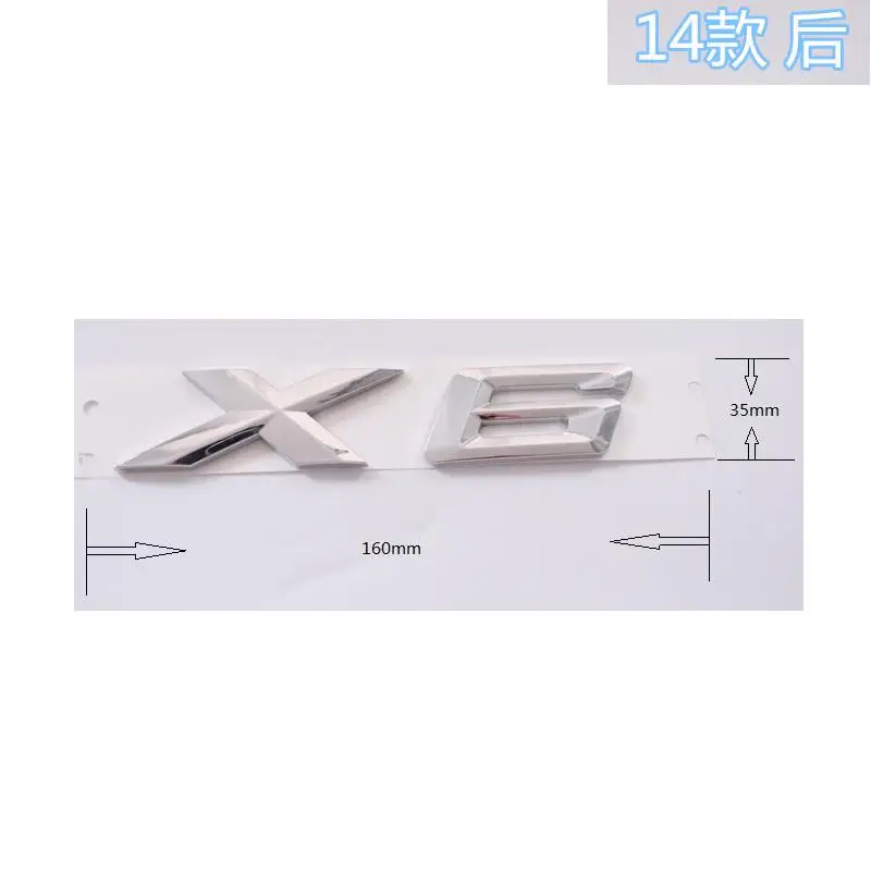3D ABS пластиковая наклейка для X1 X3 X4 X5 X6 эмблемы