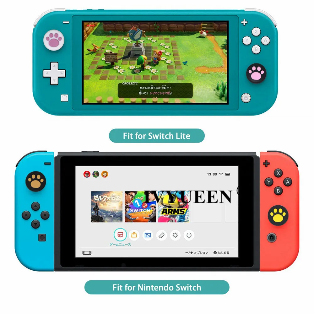 for Nintend switch lite joy con analog thumb stick grip caps 24