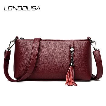 

High Quality Tassel Shoulder Women Bag Soft PU Leather Crossbody Bags for Women 2020 New Luxury Handbags Women Bags Designer Sac