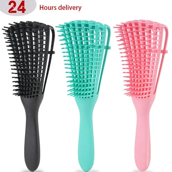 

Massage Detangling Hair Brush Scalp Massage Hair Comb Detangling Brush for Curly Hair Brush Detangler Hairbrush Women Men Salon