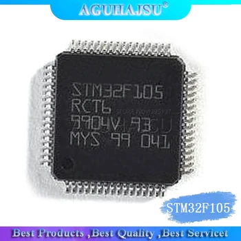 

5PCS STM32F105RCT6 QFP64 STM32F105 QFP ARM new and original IC free shipping