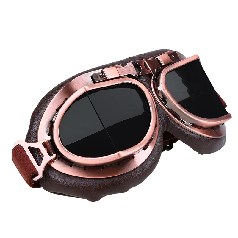 Мотоцикл EyewearDustproof Мотор очки Медь винтажные наружные спортивные очки солнцезащитные очки для мотокросса