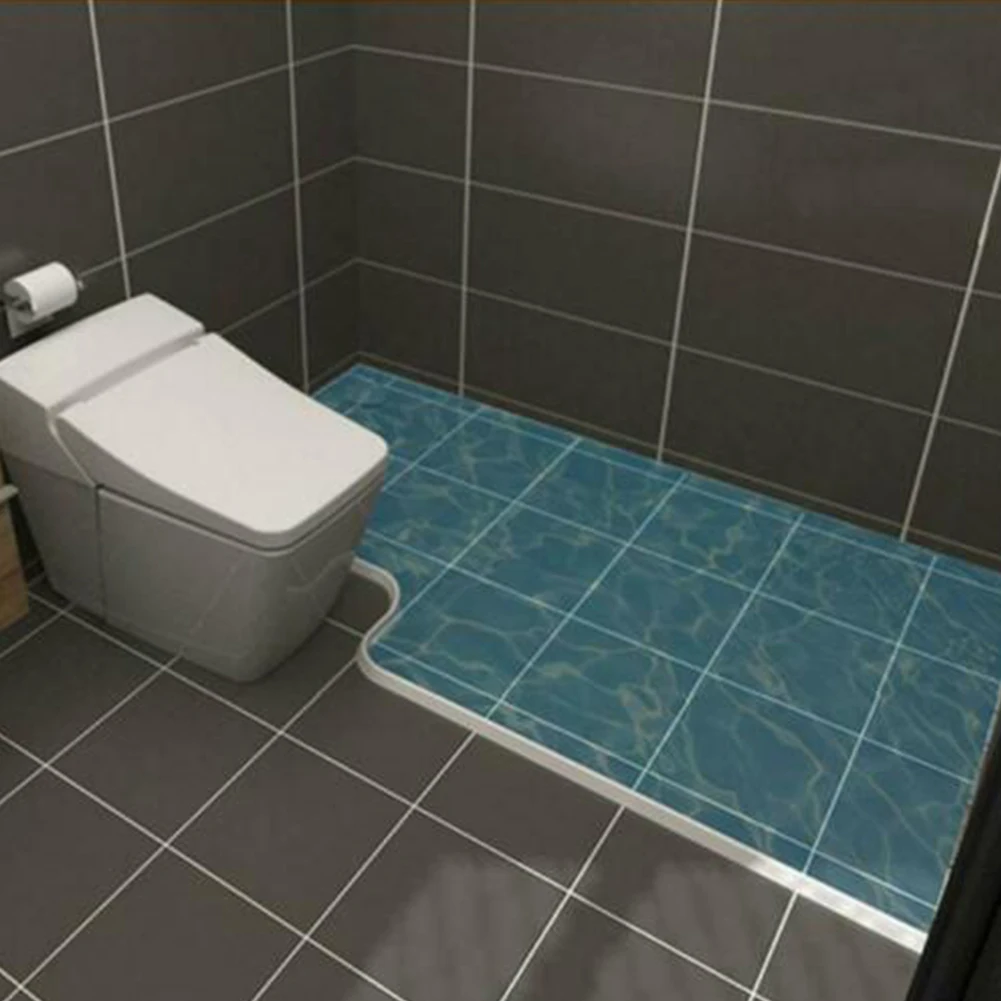 

Flood Collapsible Rubber Threshold Home Bathroom Supplies Floor Wet Separation Kitchen Water Stopper Shower Barrier Blocker Dam