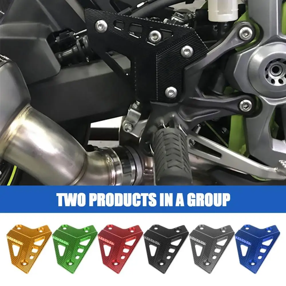 

Motorcycle Foot Rest Heel Plates Guards Pedal Protective Cover Non-Slip Protection Sheet Suitable For Kawasaki Z900