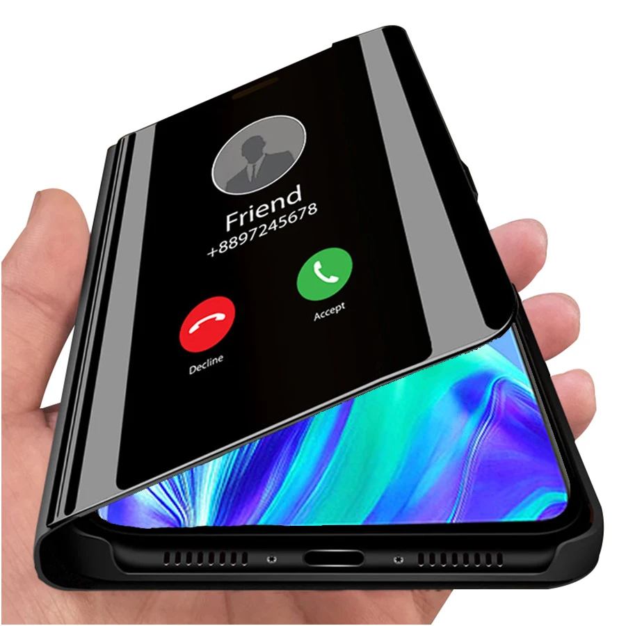 

for huawei p30 light pro Case for Huawei p30 lite Flip Book Leather Cover P30lite p 30 30lite p30pro Smart Mirror Phone shell