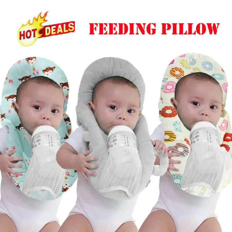 Baby Pillow Nursing Infant Newborn Feeding Support Lounger Cushion Soft Pad Boy
