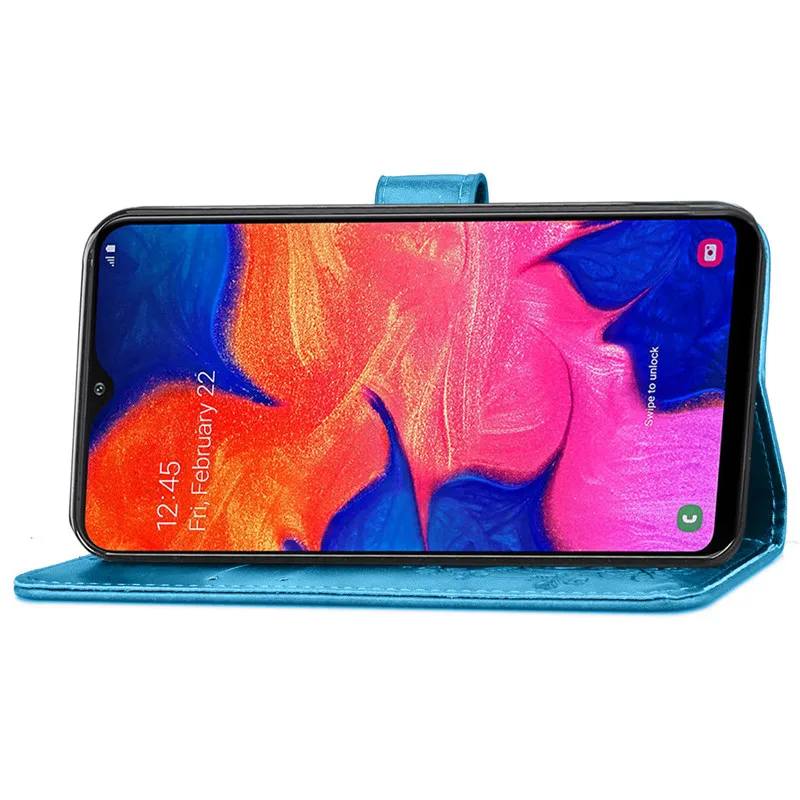 Кожаный чехол для samsung Galaxy A10 A10s A20e A20s A30s A40 A50 A70 A80 J2 Core J3 J5 J7 J1 J6 J4 Plus флип-чехол