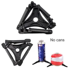 

200x23mm Outdoor Camping Gas Tank Stove Base Holder Cartridge Canister Tripod Braket Bottle Shelf Tilting Prevention Fixed Stand
