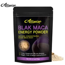 

Alliwise Bigger Buttock Fattening Hips Enlargement Gain Butt Maximum Booty Griowing Lift Glutes Black Maca Powder Herbal Extract