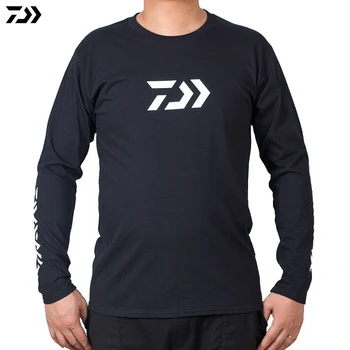 

Daiwa 2020 Clothing Fishing Spring Autumn T-shirt Full Sleeve Anti-UV Sunshade Breathable Outdoor Fishing Top Quick Dry Tee Men