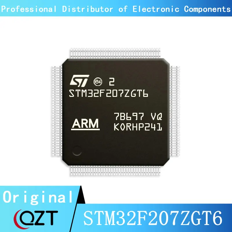 10pcs/lot STM32F207 STM32F207ZG STM32F207ZGT6 LQFP-144 Microcontroller chip New spot 1pcs stm32f207vct6 stm32f207 vct6 lqfp 100 arm cortex m332 bit microcontrollers