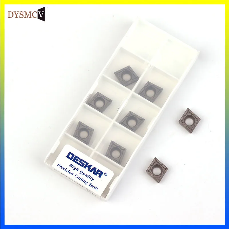 DESKAR 100% оригинальный CCMT060204 CCMT09T304 CCMT09T308 FG HQ MT TC FG PS LF90 токарный станок с ЧПУ, токарный инструмент